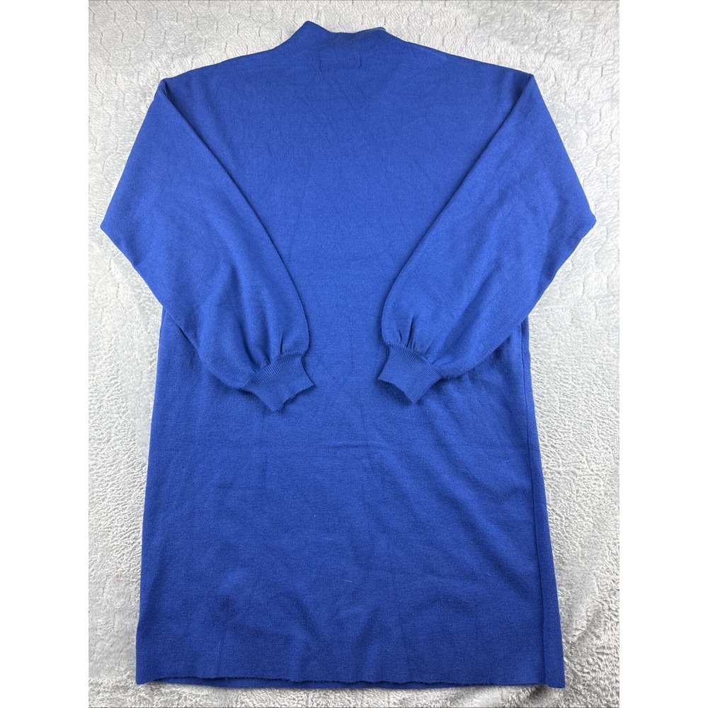 Stitch Fix Vero Moda Long Sleeve  Blue Mock Turtleneck Sweater Dress Women's S
